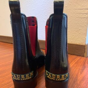 Ankle high rain boots